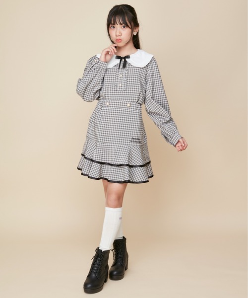 JENNI(ジェニィ)の「レースアップブーツ(ブーツ・キッズ・ベージュ/ブラック/ブラウン・20cm/21cm/22cm/23cm/24cm)」の17枚目の写真