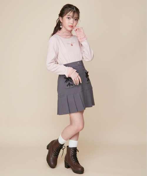 JENNI(ジェニィ)の「レースアップブーツ(ブーツ・キッズ・ベージュ/ブラック/ブラウン・20cm/21cm/22cm/23cm/24cm)」の22枚目の写真