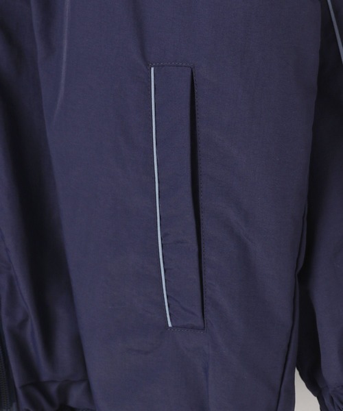 GLOBAL WORK（グローバルワーク）の「撥水パイピングブルゾン/AND YUA ANY/147072（ブルゾン・キッズ・ブラック/ネイビー・150cm/160cm）」の12枚目の写真