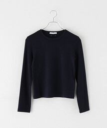 Tシャツ・カットソー LOW CLASSIC : 24FW / Lc WOOL JERSEY WARM T-SHIRT (2COLORS) LOW CLASSIC（ロウ クラシック）の「【LOW CLASSIC/ロウ