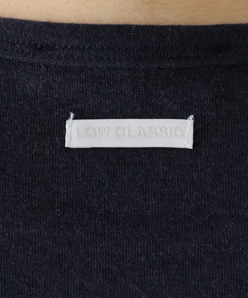 Tシャツ・カットソー LOW CLASSIC : 24FW / Lc WOOL JERSEY WARM T-SHIRT (2COLORS) Low Classic Wool Jersey Warm T-Shirt Beige – Laced