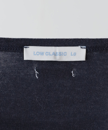Tシャツ・カットソー LOW CLASSIC : 24FW / Lc WOOL JERSEY WARM T-SHIRT (2COLORS) LOW CLASSIC（ロウ クラシック）の「【LOW CLASSIC/ロウ