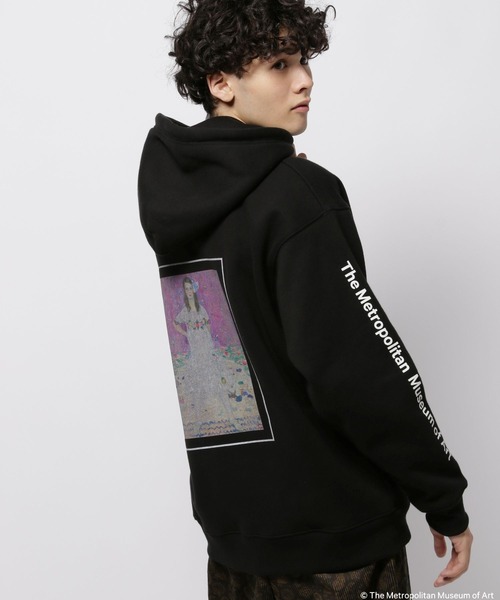 niko and...（ニコアンド）の「【The Metropolitan Museum of Art】コラボアートパーカー（パーカー・メンズ・オフホワイト/ブラック/パープル・MEDIUM/LARGE）」の7枚目の写真