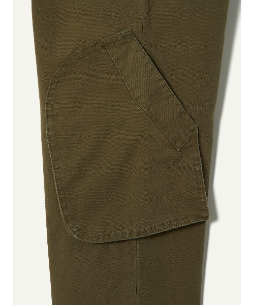 leinwande（ラインヴァンド）の「【leinwande】Patched Pocket Organic Cotton Trousers（カーゴパンツ・レディース・カーキ・M/S）」の5枚目の写真