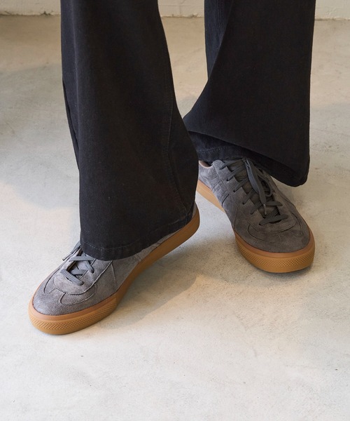 GERMAN TRAINER(ジャーマントレーナー)の「【SETUP7】REPRODUCT MILITALY GERMAN TRAINER ジャーマントレーナー SKATE LINE/スケートライン E- VANS KATE(スニーカー・メンズ・ブラック/グレー・26cm/25/28cm/27cm)」の18枚目の写真