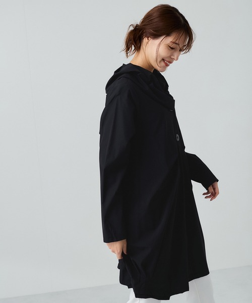 Jayro（ジャイロ）の「ナイロンストレッチコート（その他アウター・レディース・ピンク/グリーン/ベージュ/ブラック/ブルー/カーキ・FREE）」の13枚目の写真