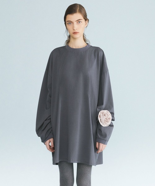 kiehtova（キエトヴァ）の「【kiehtova】ROSE SHUSHU / M KTH3（シュシュ・レディース・ブラック/ベージュ・M）」の8枚目の写真