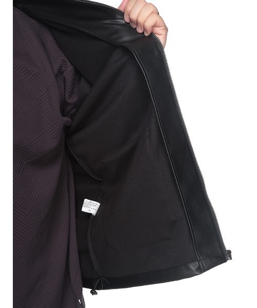 【セール】合成皮革 スイング ジャケット 4741423L（ブルゾン）｜B&T CLUB（ビーティークラブ）