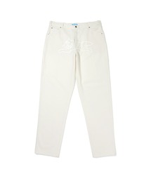 TAPERED BAGGY DENIM PANTS RUNNING DOG