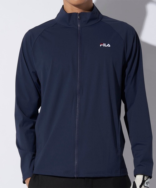 FILA GOLF(フィラゴルフ )の「撥水パッカブルブルゾン(ブルゾン・メンズ・ネイビー/ブラック/チャコールグレー・X-LARGE/LARGE/MEDIUM/XX-LARGE)」の11枚目の写真