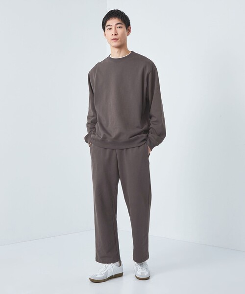 green label relaxing（グリーンレーベルリラクシング）の「クリア スウェット パンツ（スウェットパンツ・メンズ・ブラック/ライトグレー/ダークグレー・S/M/L）」の4枚目の写真