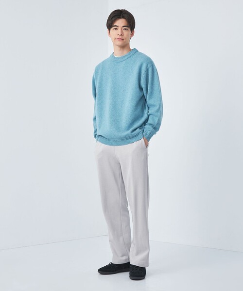 green label relaxing（グリーンレーベルリラクシング）の「クリア スウェット パンツ（スウェットパンツ・メンズ・ブラック/ライトグレー/ダークグレー・S/M/L）」の6枚目の写真