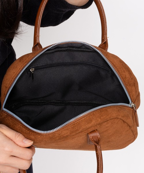 SVEC(シュベック)の「スエード ハンドバッグ(ハンドバッグ・レディース・ブラック系その他/ホワイト系その他/ブラウン系その他・FREE)」の22枚目の写真