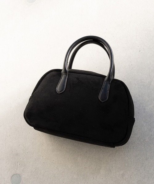 SVEC(シュベック)の「スエード ハンドバッグ(ハンドバッグ・レディース・ブラック系その他/ホワイト系その他/ブラウン系その他・FREE)」の13枚目の写真
