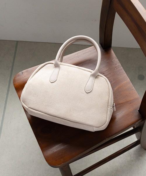 SVEC(シュベック)の「スエード ハンドバッグ(ハンドバッグ・レディース・ブラック系その他/ホワイト系その他/ブラウン系その他・FREE)」の15枚目の写真