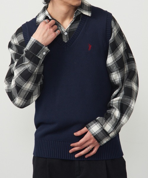 セール】【WESTERN POLO TEXAS】ニットベスト（ベスト）｜SETUP7