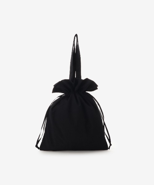 & chouette(アンドシュエット)の「巾着トートバッグ(トートバッグ・レディース・ミント/イエロー/ラベンダー/ピンク/ライトブルー/ブラック/グレー/オフホワイト・FREE)」の14枚目の写真