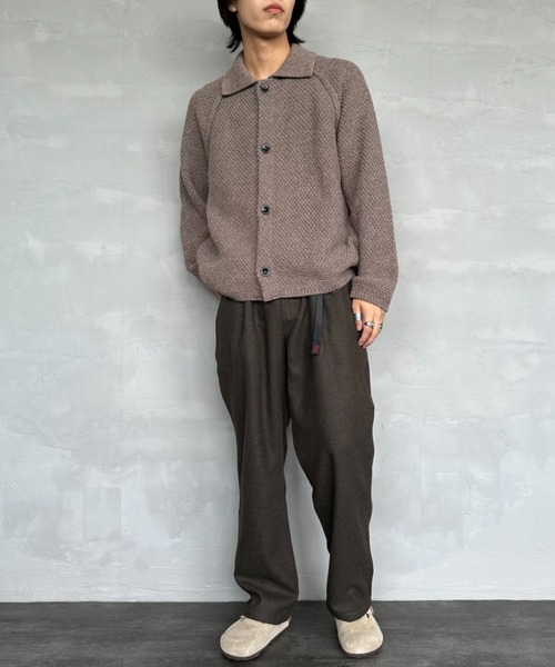 Gramicci（グラミチ）の「[GRAMICCI/グラミチ] ウールリラックス イージートラウザーパンツ（その他パンツ・メンズ・チャコールグレー/オリーブ・M/L）」の9枚目の写真
