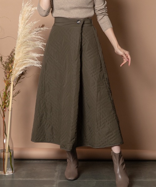 セール】撥水キルティングスカート（スカート）｜Bou Jeloud