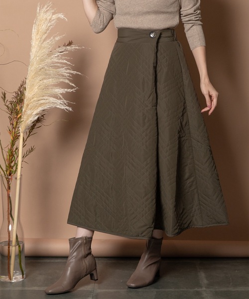 セール】撥水キルティングスカート（スカート）｜Bou Jeloud