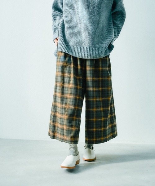 studio CLIP（スタディオクリップ）の「【マシンウォッシャブル/イージーケア】あったかTRスカーチョ[プチ・プラスサイズあり]（その他パンツ・レディース・スモーク/その他1/オリーブ/イエロー・MEDIUM/LARGE/X-LARGE/XX-LARGE/XXX-LARGE/PF）」の11枚目の写真