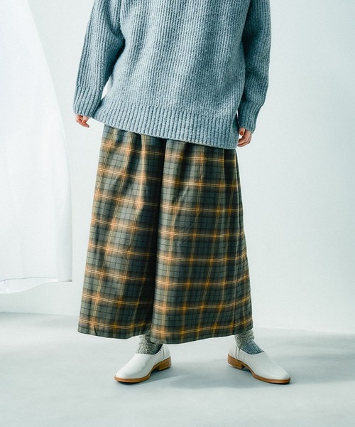 studio CLIP（スタディオクリップ）の「【マシンウォッシャブル/イージーケア】あったかTRスカーチョ[プチ・プラスサイズあり]（その他パンツ・レディース・スモーク/その他1/オリーブ/イエロー・MEDIUM/LARGE/X-LARGE/XX-LARGE/XXX-LARGE/PF）」の12枚目の写真