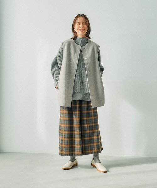 studio CLIP（スタディオクリップ）の「【マシンウォッシャブル/イージーケア】あったかTRスカーチョ[プチ・プラスサイズあり]（その他パンツ・レディース・スモーク/その他1/オリーブ/イエロー・MEDIUM/LARGE/X-LARGE/XX-LARGE/XXX-LARGE/PF）」の19枚目の写真