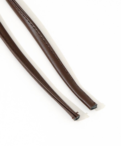 flower（フラワー）の「リボンスエードトート（トートバッグ・レディース・ブラウン・FREE）」の7枚目の写真