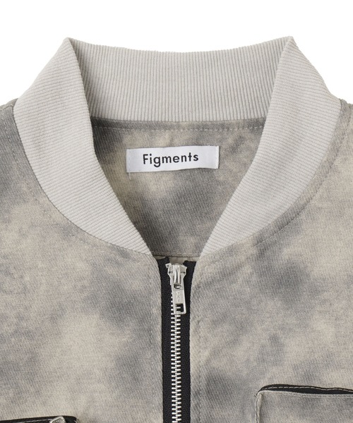 Figments（フィグメンツ）の「ダーティーマルチポケットブルゾン（ブルゾン・レディース・ピンク/オフホワイト・FREE）」の15枚目の写真