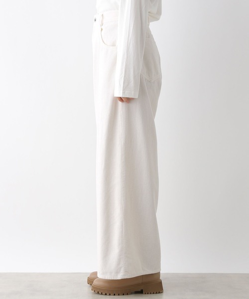 LEPSIM（レプシィム）の「カラーワイドコーデュロイパンツ　241948（その他パンツ・レディース・オフホワイト/ピンク・FREE）」の16枚目の写真