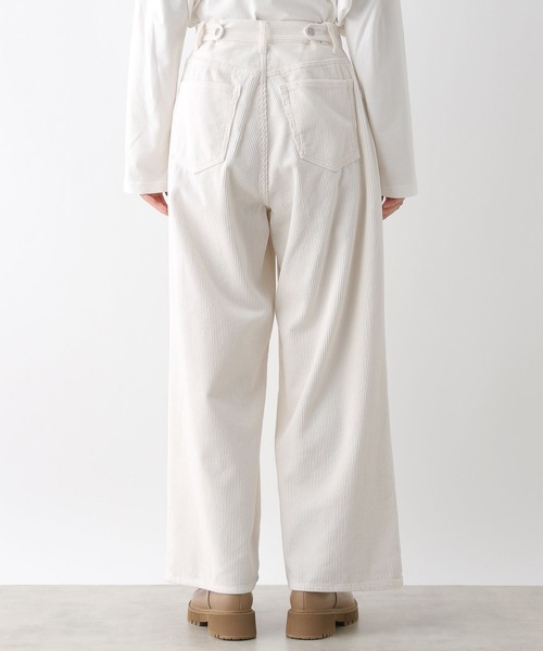 LEPSIM（レプシィム）の「カラーワイドコーデュロイパンツ　241948（その他パンツ・レディース・オフホワイト/ピンク・FREE）」の17枚目の写真