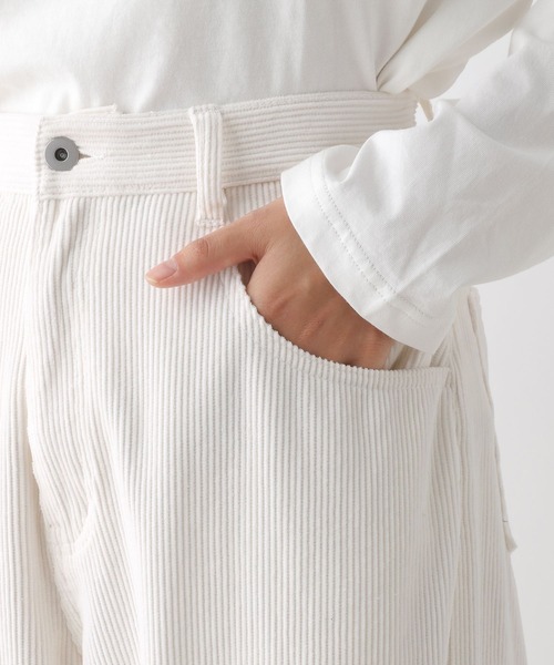 LEPSIM（レプシィム）の「カラーワイドコーデュロイパンツ　241948（その他パンツ・レディース・オフホワイト/ピンク・FREE）」の19枚目の写真