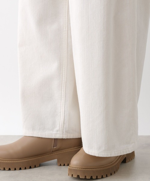 LEPSIM（レプシィム）の「カラーワイドコーデュロイパンツ　241948（その他パンツ・レディース・オフホワイト/ピンク・FREE）」の20枚目の写真