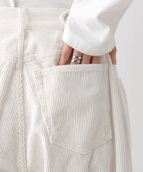 LEPSIM（レプシィム）の「カラーワイドコーデュロイパンツ　241948（その他パンツ・レディース・オフホワイト/ピンク・FREE）」の22枚目の写真
