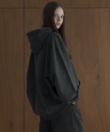 loose basic oversize hoodie / ルーズベーシックオーバーサイズパーカー
