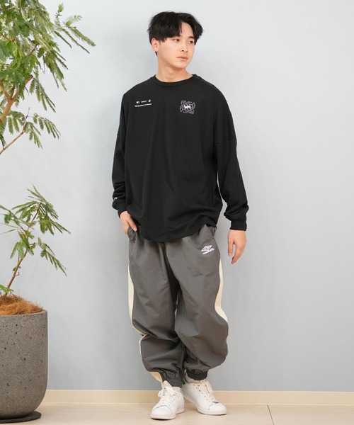 RVCA（ルーカ）の「RVCA/ルーカ ロンTee/長袖Tシャツ バックプリント オーバーサイズ ユニセックス BF041-151（Tシャツ/カットソー・メンズ・ホワイト/ブラック・L/M/S）」の14枚目の写真