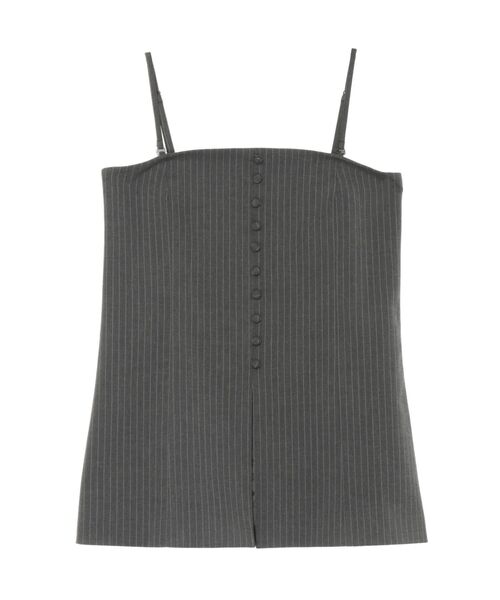 ブラウス シャツ 「OUNNOUN」ロングビスチェトップス レディース OUNNOUN ブラウス シャツ 「OUNNOUN」ロングビスチェトップス