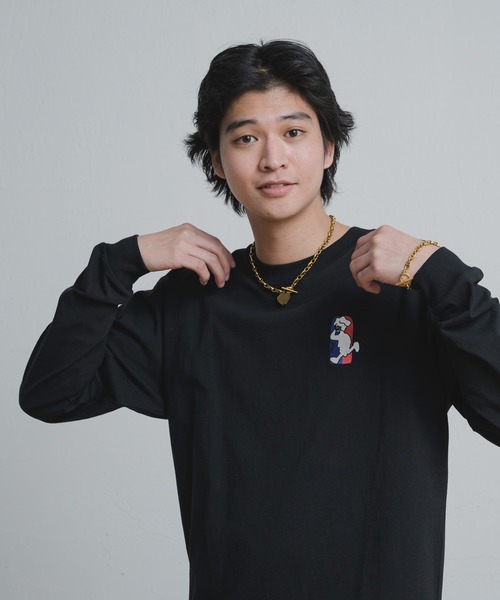 basketboy long tee / バスケットボーイロンT（Tシャツ
