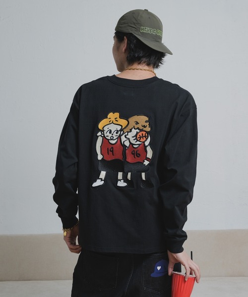 basketboy long tee / バスケットボーイロンT（Tシャツ