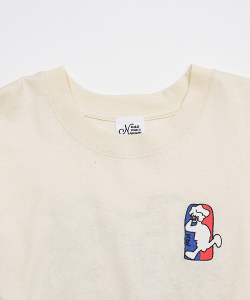 kaoyorinakami(カオヨリナカミ)の「basketboy long tee / バスケットボーイロンT(Tシャツ/カットソー・メンズ・ホワイト/ブラック・X-LARGE/LARGE/MEDIUM/SMALL)」の12枚目の写真