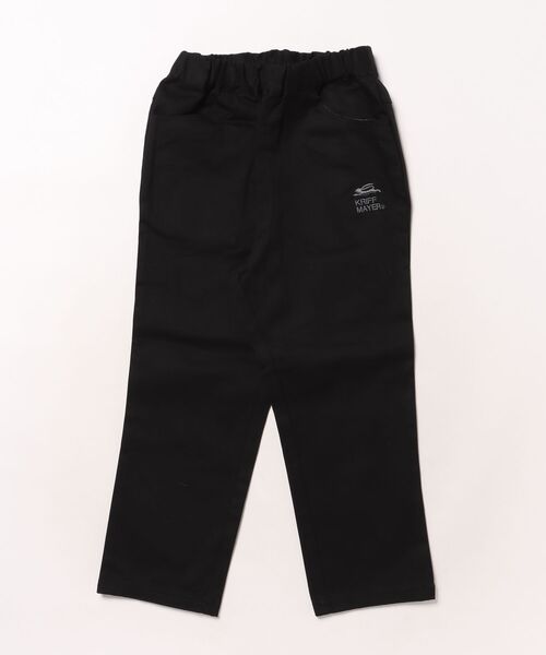 KRIFF MAYER Kid's Collection（クリフメイヤーキッズコレクション）の「綿ストレッチ マイニチ ゆったり8分丈クロップド（チノパンツ・キッズ・カーキ/キャメル/ブラック/ベージュ/ネイビー・130/120/170/160/150/140）」の9枚目の写真