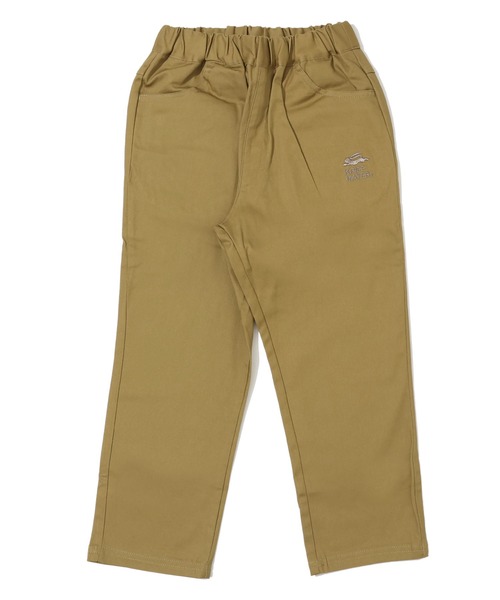 KRIFF MAYER Kid's Collection（クリフメイヤーキッズコレクション）の「綿ストレッチ マイニチ ゆったり8分丈クロップド（チノパンツ・キッズ・カーキ/キャメル/ブラック/ベージュ/ネイビー・130/120/170/160/150/140）」の18枚目の写真