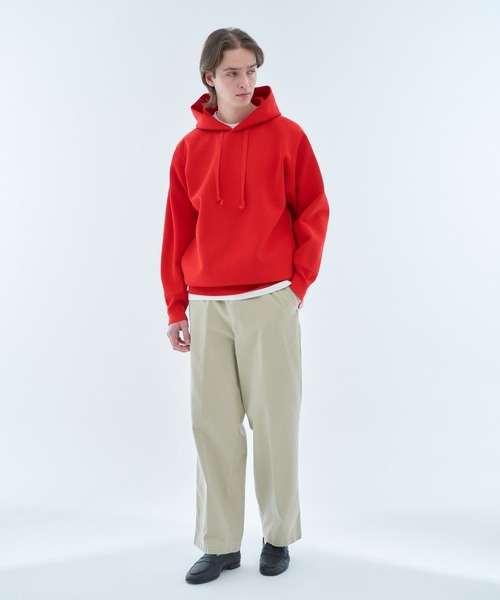 ESTNATION(エストネーション)の「ESTNATION / ECOポリミラノリブフーディー(パーカー・メンズ・ホワイト/グレイッシュブルー/ブラック/レッド/ライトグレー・MEDIUM/LARGE/X-LARGE/SMALL)」の21枚目の写真