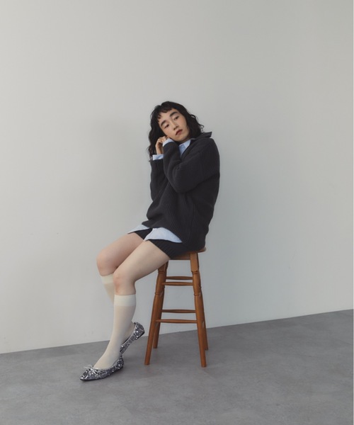 DRWCYS（ドロシーズ）の「スキッパーニットセットアップ（セットアップ・レディース・グレー/チャコールグレー・FREE）」の16枚目の写真