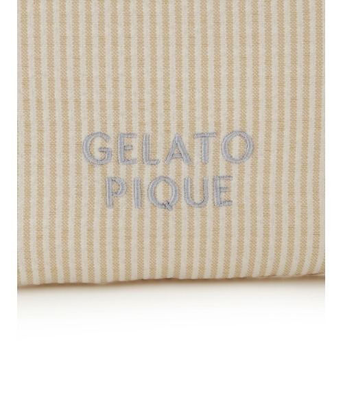 gelato pique(ジェラートピケ)の「ストライプリボンティッシュポーチ(ポーチ・レディース・ブルー/イエロー/グリーン・FREE)」の9枚目の写真