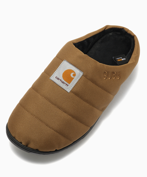 SUBU(スブ)の「SUBU / スブ FOR CARHARTT WIP CORDURA SLIPPERS(その他シューズ・メンズ・ブラウン・3/2/1)」の6枚目の写真