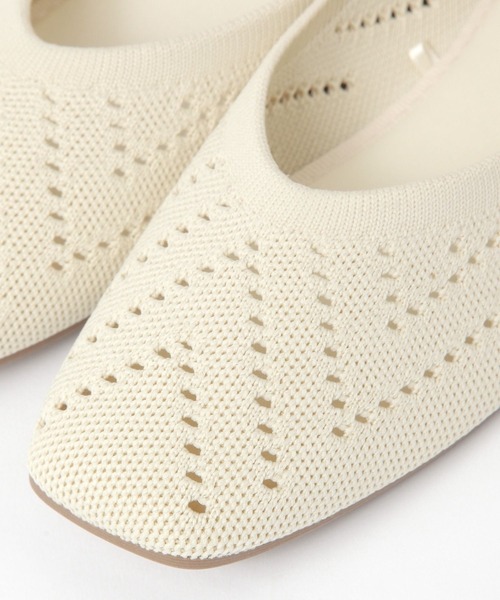 studio CLIP（スタディオクリップ）の「からだよろこぶニットパンプス（パンプス・レディース・ネイビー/グレー/オフホワイト/ブラック・MEDIUM/X-LARGE/LARGE）」の13枚目の写真