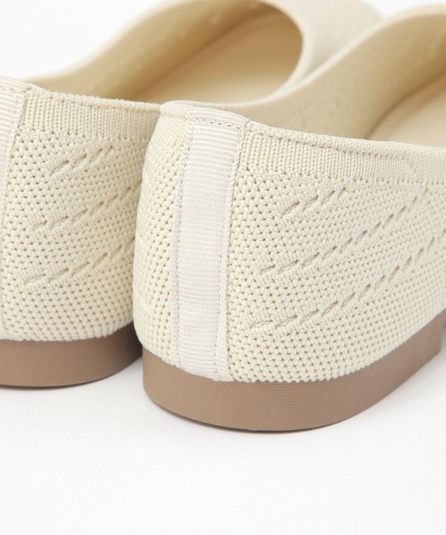 studio CLIP（スタディオクリップ）の「からだよろこぶニットパンプス（パンプス・レディース・ネイビー/グレー/オフホワイト/ブラック・MEDIUM/X-LARGE/LARGE）」の15枚目の写真