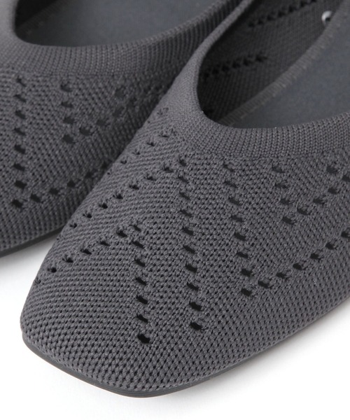 studio CLIP（スタディオクリップ）の「からだよろこぶニットパンプス（パンプス・レディース・ネイビー/グレー/オフホワイト/ブラック・MEDIUM/X-LARGE/LARGE）」の16枚目の写真