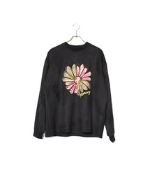 ATELANE/スエードポンチ 刺繍L/Sクルーネック